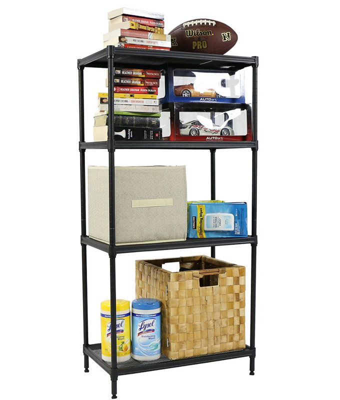 Apollo Hardware 4Shelf Wire Mesh Shelving Wayfair